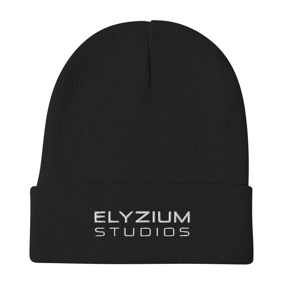 Elyzium Studios Brand Merch Embroidered Beanie